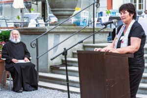 Eröffnung der Wanderausstellung in der pflegimuri (13. Juni 2025) – «Du zählst, weil Du bist», Cicely Saunders (1918–2005) – Palliative Care und Begleitung der Aargauer Landeskirchen – www.palliative-begleitung.ch (Foto Jean-Marc Felix, XMedia)