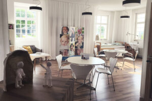 Eröffnung der Wanderausstellung in der pflegimuri (13. Juni 2025) – «Du zählst, weil Du bist», Cicely Saunders (1918–2005) – Palliative Care und Begleitung der Aargauer Landeskirchen – www.palliative-begleitung.ch (Foto Martina Holder-Franz)