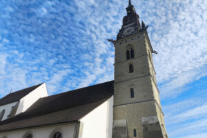 Eröffnung der Wanderausstellung in der Stadtkirche Zofingen (18. September 2025) – «Du zählst, weil Du bist», Cicely Saunders (1918–2005) – Palliative Care und Begleitung der Aargauer Landeskirchen – www.palliative-begleitung.ch (Foto Martina Holder-Franz)