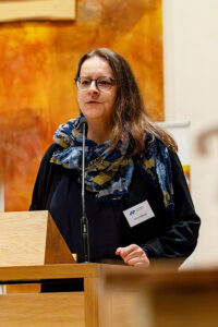 Eröffnung der Wanderausstellung in der Reformierten Kirche Rheinfelden (1. November 2025) – «Du zählst, weil Du bist», Cicely Saunders (1918–2005) – Palliative Care und Begleitung der Aargauer Landeskirchen – www.palliative-begleitung.ch (Foto Jean-Marc Felix, XMedia)