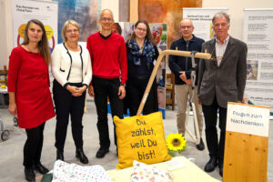 Eröffnung der Wanderausstellung in der Reformierten Kirche Rheinfelden (1. November 2025) – «Du zählst, weil Du bist», Cicely Saunders (1918–2005) – Palliative Care und Begleitung der Aargauer Landeskirchen – www.palliative-begleitung.ch (Foto Jean-Marc Felix, XMedia)
